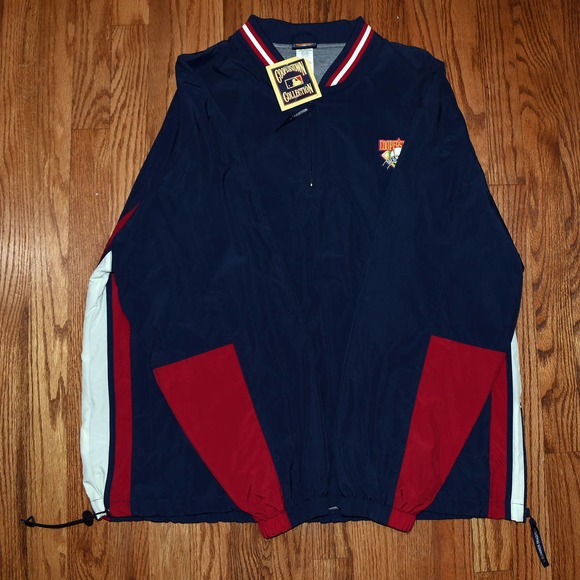 Vintage Cooperstown Collection MLB Dreams Park Long Sleeve Jacket NWT XL! - Picture 2 of 4